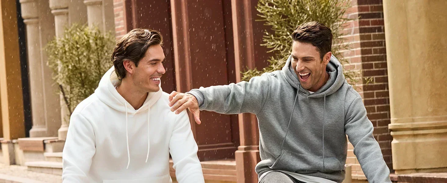 Men's Gothic Boho Hoodie Sweatshirt Moon Moth Floral Print Pullover Sweater Cozy Fall Winter Casual Machine Bohemian Style Tops