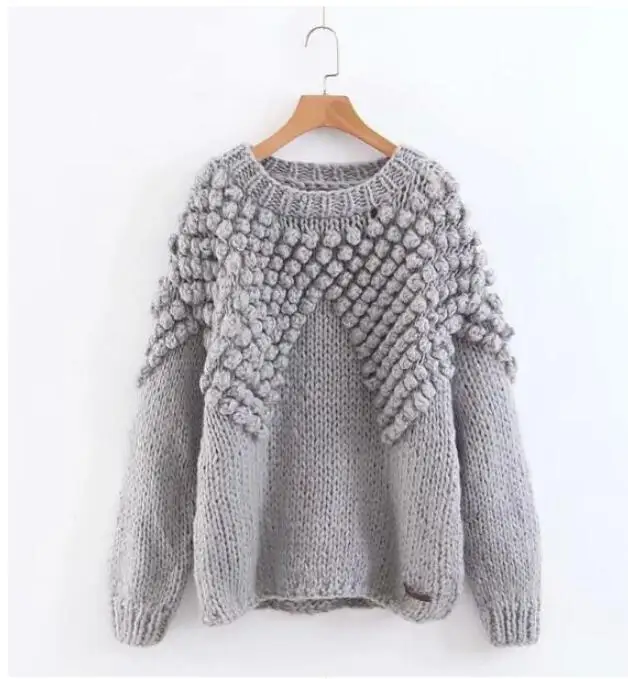 BOHO Geometric Plaid Hand Made Crochet Cardigan Woman V neck Long sleeve Sweater Open Stitching Knitwear Jumper Holiday