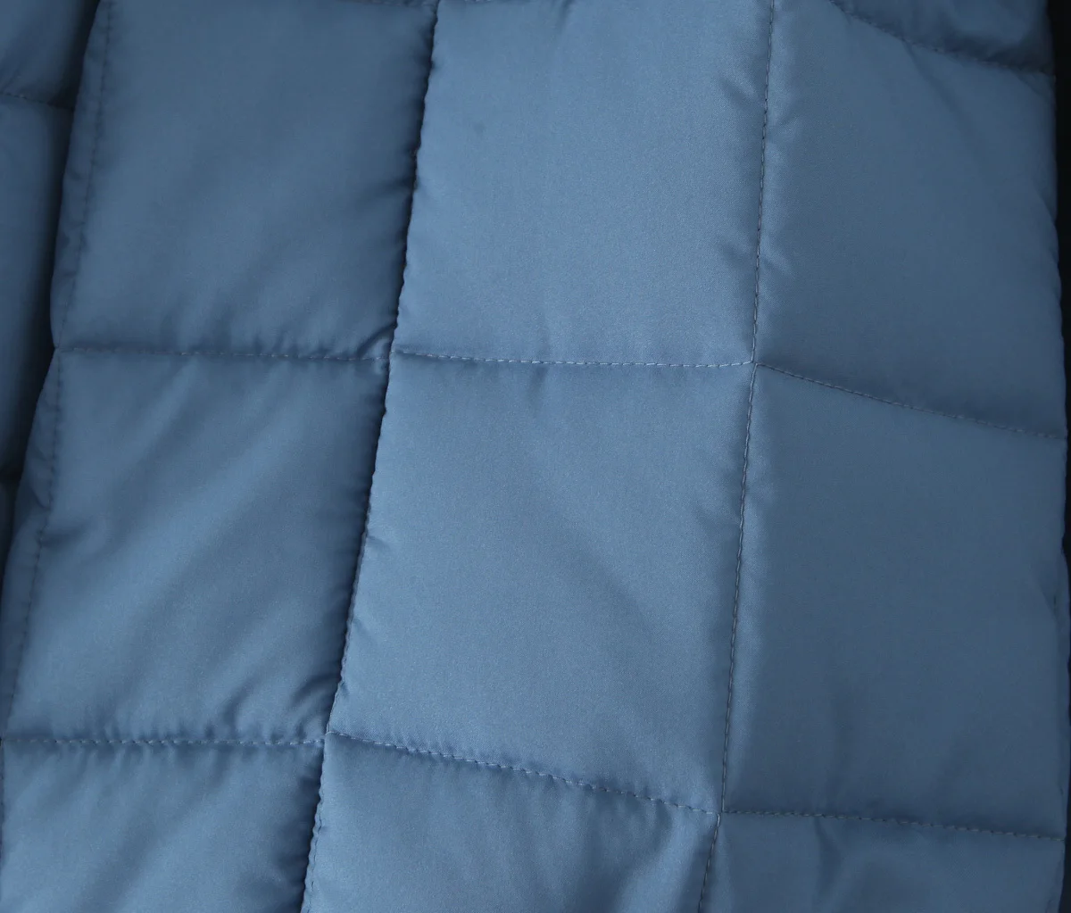 Gypsylady Boho Floral Chic Padded Jacket Coats Loose O-neck Pocket Autumn Spring Long Sleeve Blue Women Ladies Streetwear New