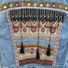 Spring Boho Heavy industry Embroidery Tassels Denim Jacket Women Frayed Burrs Casual Jeans Jacket Loose Long sleeve Female Coat