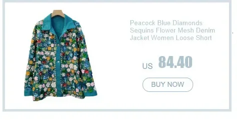 Boho Embroidery Big Pocket Denim Jacket Women Loose Short Cowboy Outerwear Vintage Blue Sequins Tassels Jeans Jacket Coat Female