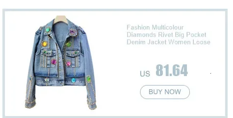 Bohemia Rivet Embroidery Tassels Denim Jacket Women Cowboy Outerwear Spring Autumn Vintage Blue Big Pocket Jeans Jacket Female