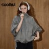 COOLHUT Lightweight Sun Hoodie Long Sleeve Summer Womens Jacket Loose Cooling Ice Silk Outerwear Casual Trendy Boho Chic Style