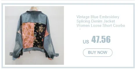Vintage Jeans Jacket Coat Women Tassel Embroidery Flowers Denim Coat Loose Long Sleeve Short Bohemia Denim Jacket Female Outwear