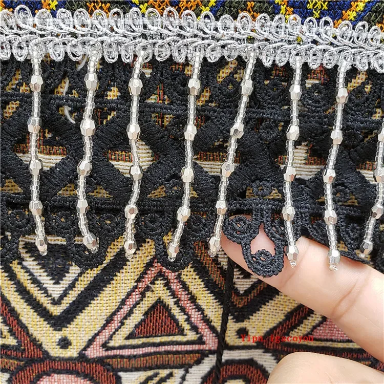 Boho Style Embroidery Tassel Denim Jacket Coat Women Spring Autumn Loose Long Sleeve Outerwear Vintage Blue Jeans Jacket Female