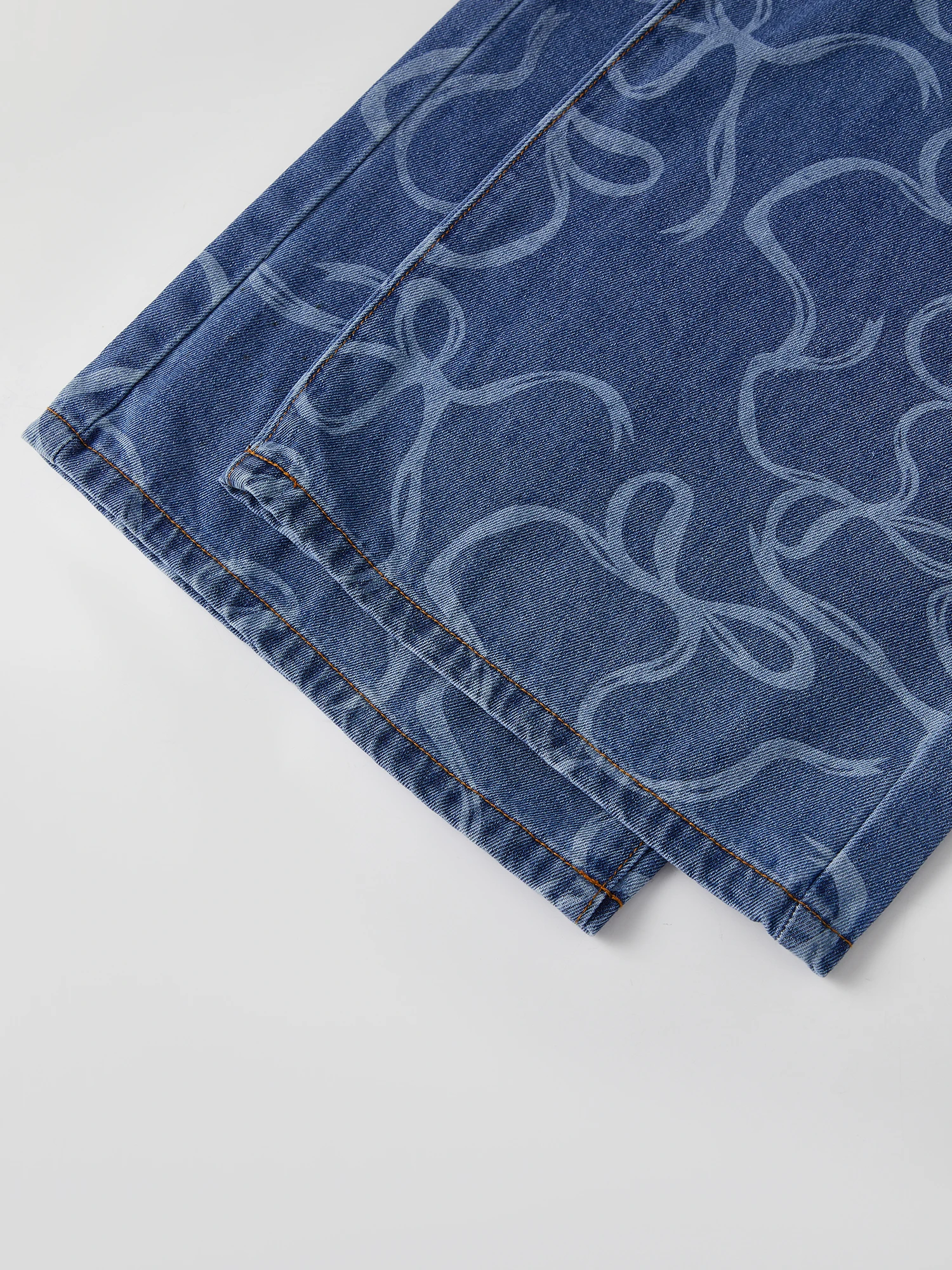 Women s Vintage Floral Print High Waist Wide Leg Palazzo Pants Casual Loose Fit Boho Flare Trousers Jeans