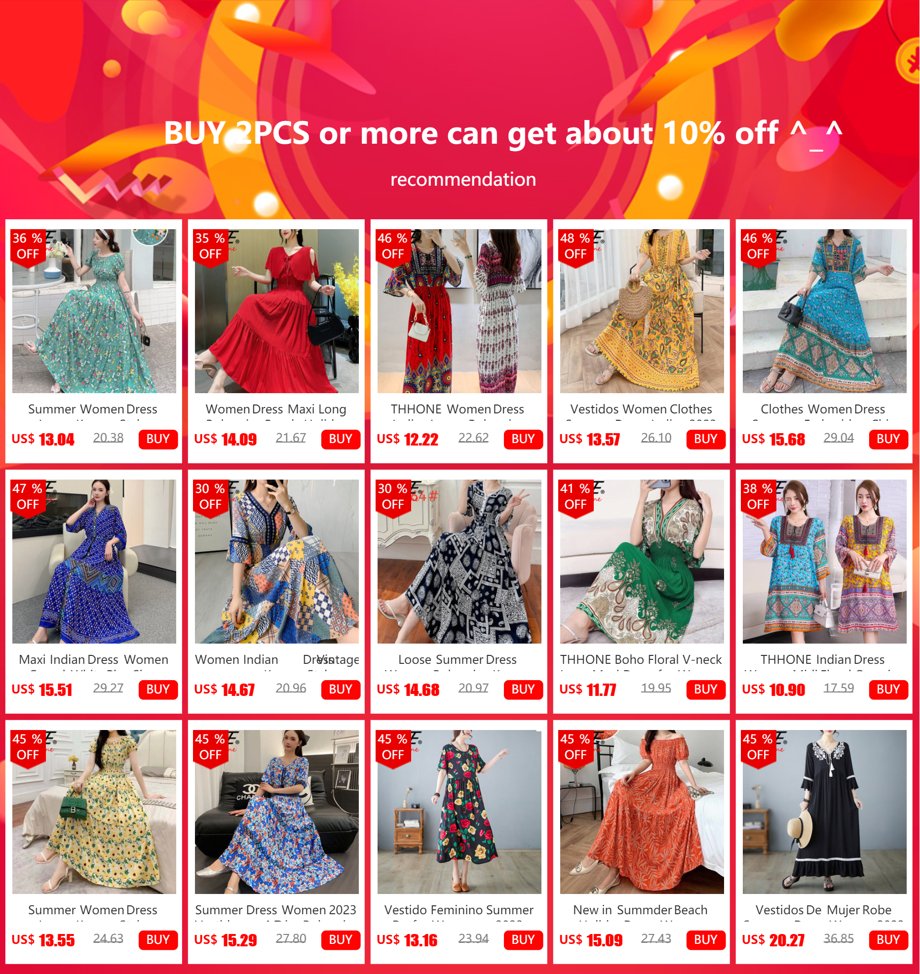 Indian Dress Summer Beach Holiday Women Clothes Long Maxi Vintage Sexy Korean Prom Casual Boho Bohemian Floral Robe Vestidos