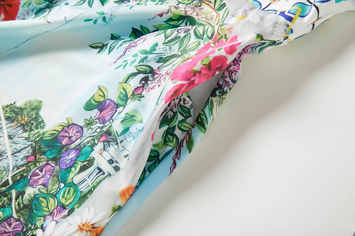 New Autumn Runway Gorgeous Flower Holiday Maxi Clothes Women's V Neck Flare Sleeve High Waist Flower Print Boho Long Dress New Autumn Runway Gorgeous Flower Holiday Maxi Clothes Women's V Neck Flare Sleeve High Waist Flower Print Boho Long Dress