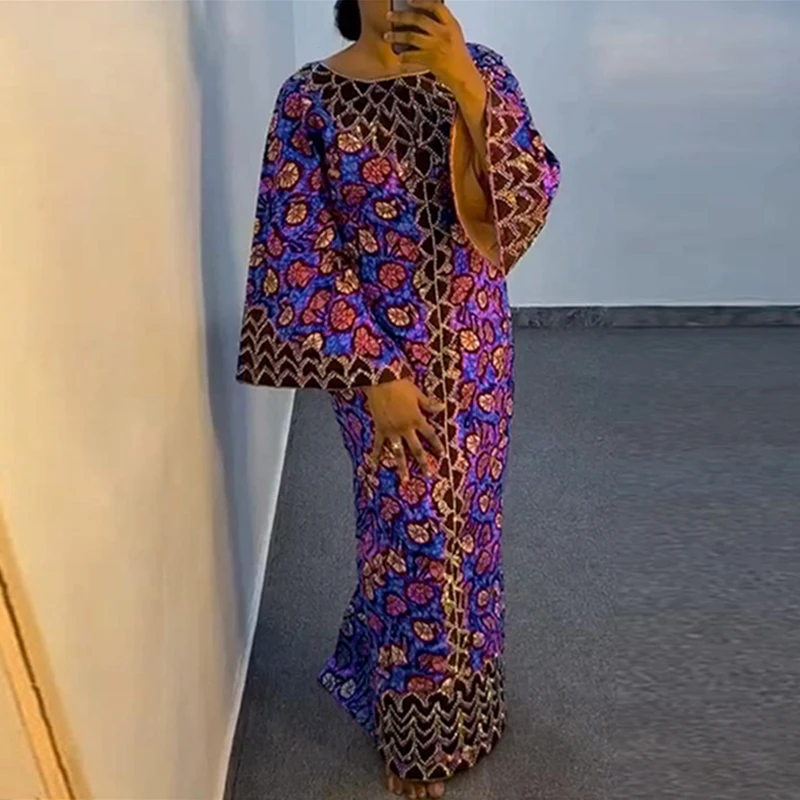 VONDA Bohemian Party Dress Elegant Women Printing Sundress Vintage Flare Long Sleeve Maxi Vestidos Oversized O-Neck Robe Femme VONDA Bohemian Party Dress Elegant Women Printing Sundress Vintage Flare Long Sleeve Maxi Vestidos Oversized O-Neck Robe Femme