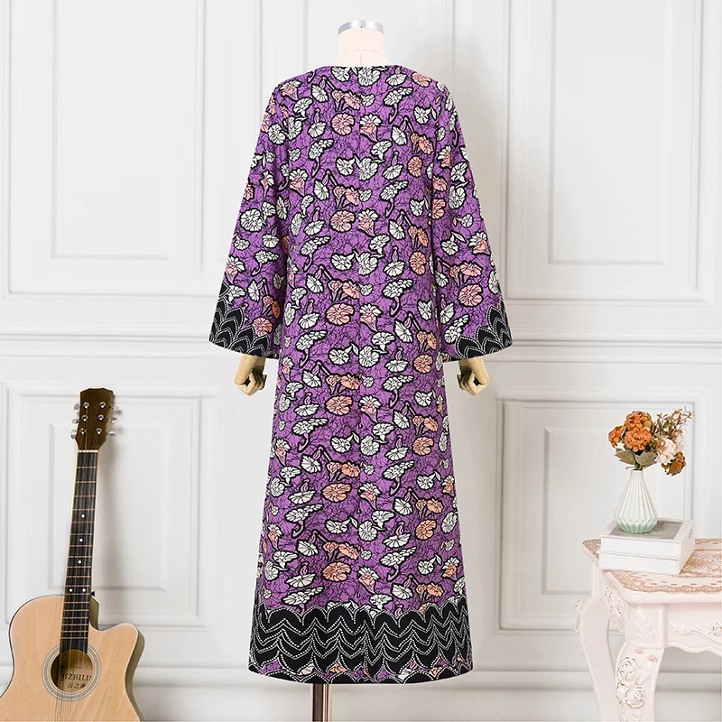 VONDA Bohemian Party Dress Elegant Women Printing Sundress Vintage Flare Long Sleeve Maxi Vestidos Oversized O-Neck Robe Femme VONDA Bohemian Party Dress Elegant Women Printing Sundress Vintage Flare Long Sleeve Maxi Vestidos Oversized O-Neck Robe Femme
