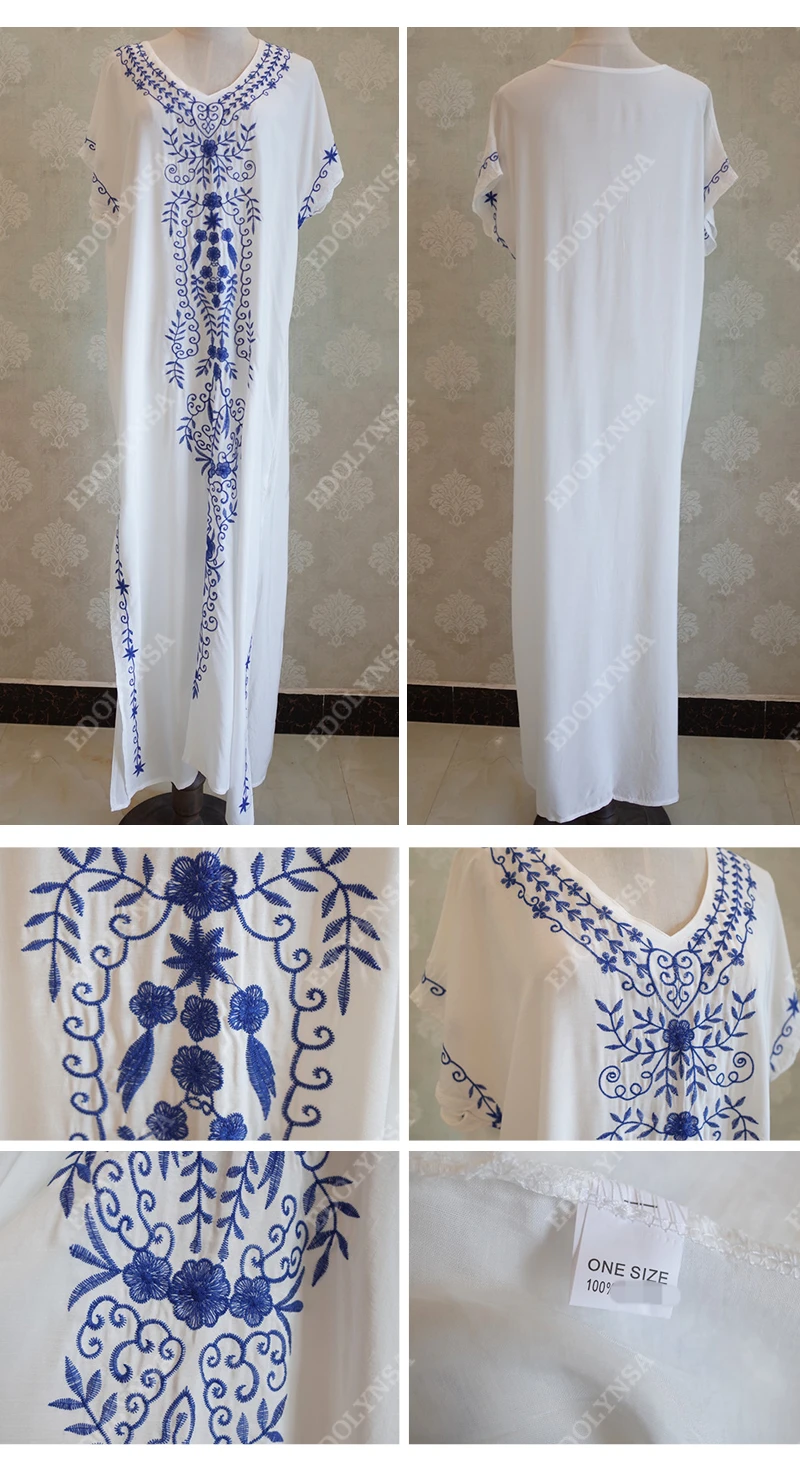 2025 Indie Folk Lace Up V-Neck Batwing Sleeve Summer Beach Dress  Tunic Women Beachwear kaftan Maxi Dress Robe Sarong Q775