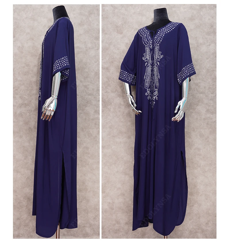 2025 Indie Folk Lace Up V-Neck Batwing Sleeve Summer Beach Dress  Tunic Women Beachwear kaftan Maxi Dress Robe Sarong Q775