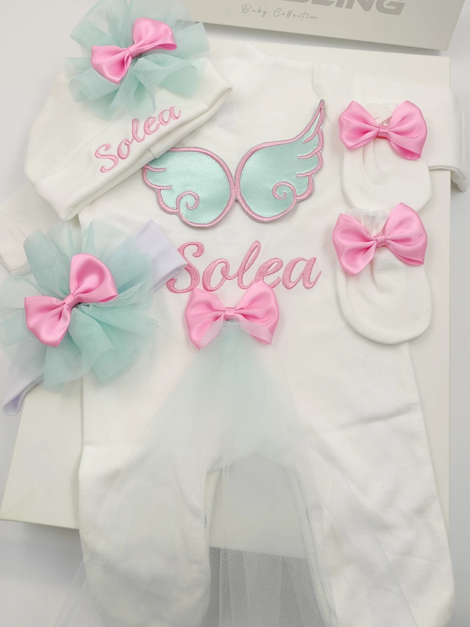 Dollbling Pearly Crown Onederful Boho Nursery Birthday Girl Mauve Dusty Pink Outfit French Lace Bodysuit Cake Smash Shirt Set