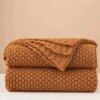 Bohemian Knitted Newborn Photography Blanket Tassel Sofa Office Shawl Soft Yarn Breastfeeding Set and Baby Photography Props