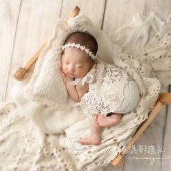 Boho Newborn Photography Wrap Blanket