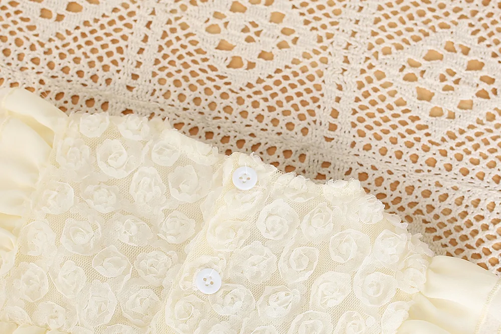 2026 Summer New 0-2Y Baby Girl Sleeveless Romper Dress Princess 3D Bow Tutu Layered Dress Cute 100 Days Party Dress