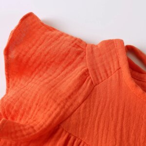 Baby girl Summer Dress Ruffled Edges Sleeveless Dress for 0-18 Months Cute Toddler Baby girl Holiday Party Costume clothing 9 40303 es5q1x