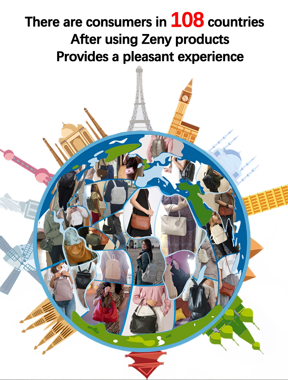 Zency Elegant Genuine Leather Women's Shoulder Bag Trendy Crossbody Messenger Bag for Ladies Dark Red Blue 100% Satchels Hobo