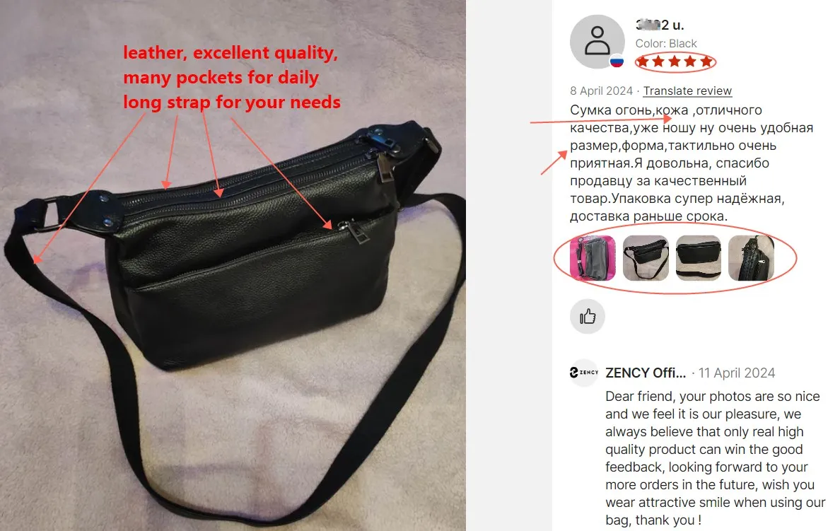 Zency Elegant Genuine Leather Women's Shoulder Bag Trendy Crossbody Messenger Bag for Ladies Dark Red Blue 100% Satchels Hobo