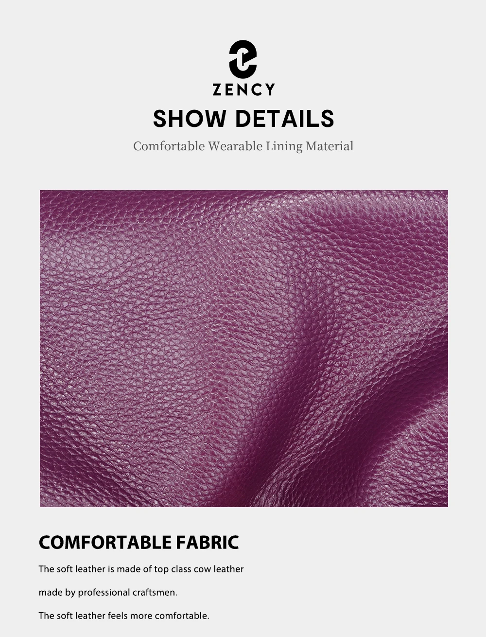 Zency Elegant Genuine Leather Women's Shoulder Bag Trendy Crossbody Messenger Bag for Ladies Dark Red Blue 100% Satchels Hobo