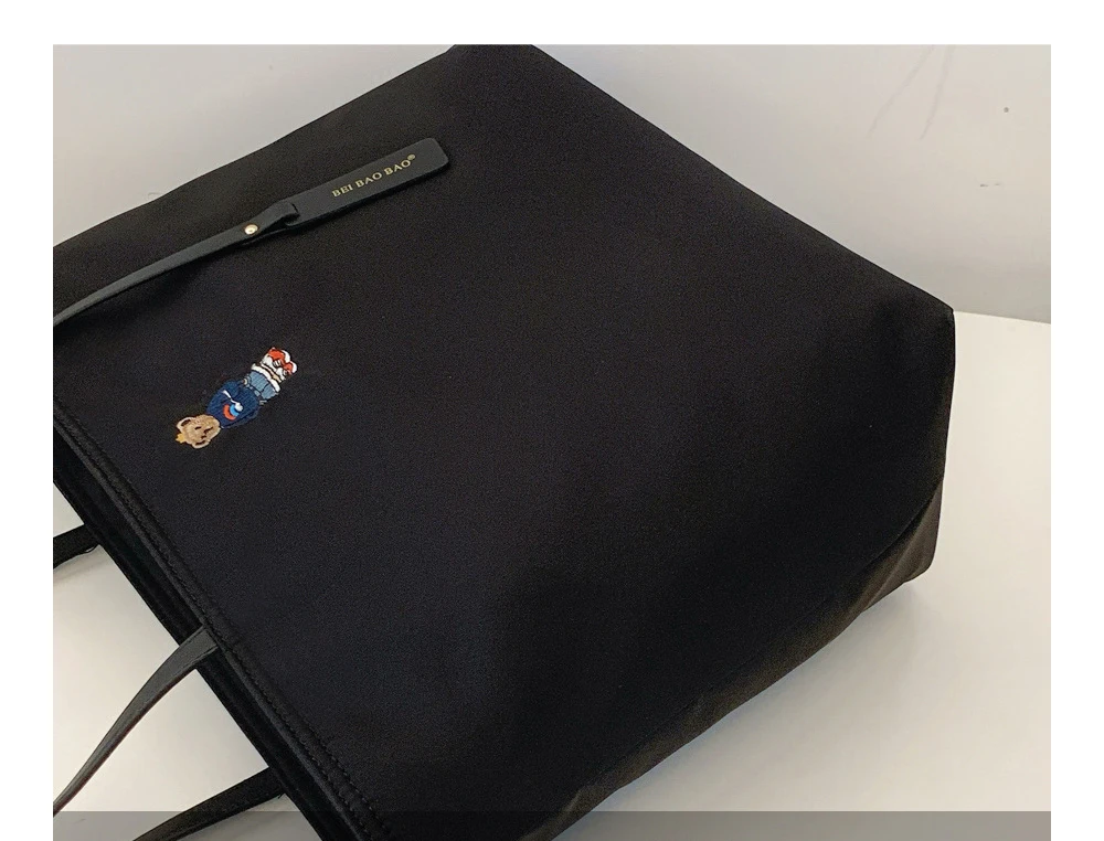 Beibaobao 2024 Autumn New Large Capacity Women's Single Shoulder Handbag Commuter Versatile Classic Outdoor Travel Tote Bag