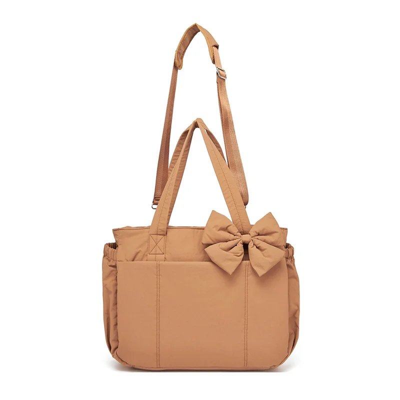 Outdoor Down Cotton Padded Crossbody Bag Multifunctional Casual Sports Handbag for Men Women Suitable for Travel Hiking Cycling