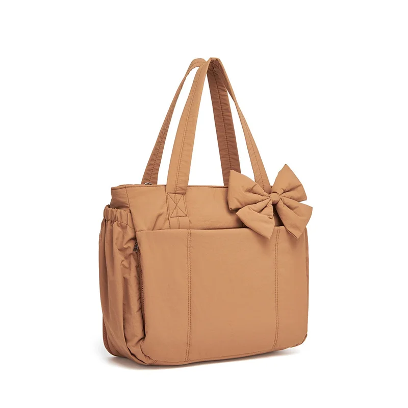 Outdoor Down Cotton Padded Crossbody Bag Multifunctional Casual Sports Handbag for Men Women Suitable for Travel Hiking Cycling