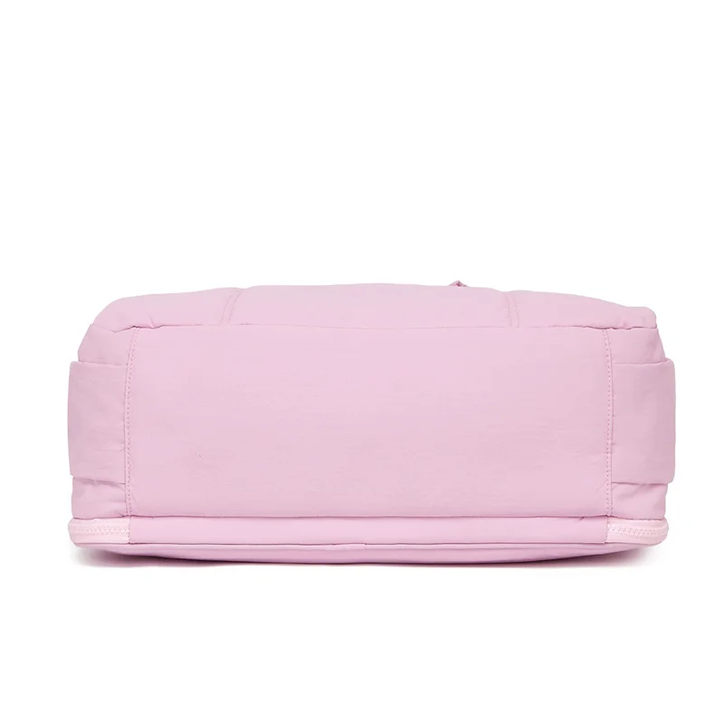 Outdoor Down Cotton Padded Crossbody Bag Multifunctional Casual Sports Handbag for Men Women Suitable for Travel Hiking Cycling