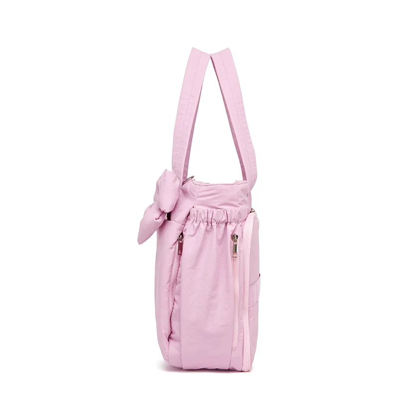 Outdoor Down Cotton Padded Crossbody Bag Multifunctional Casual Sports Handbag for Men Women Suitable for Travel Hiking Cycling