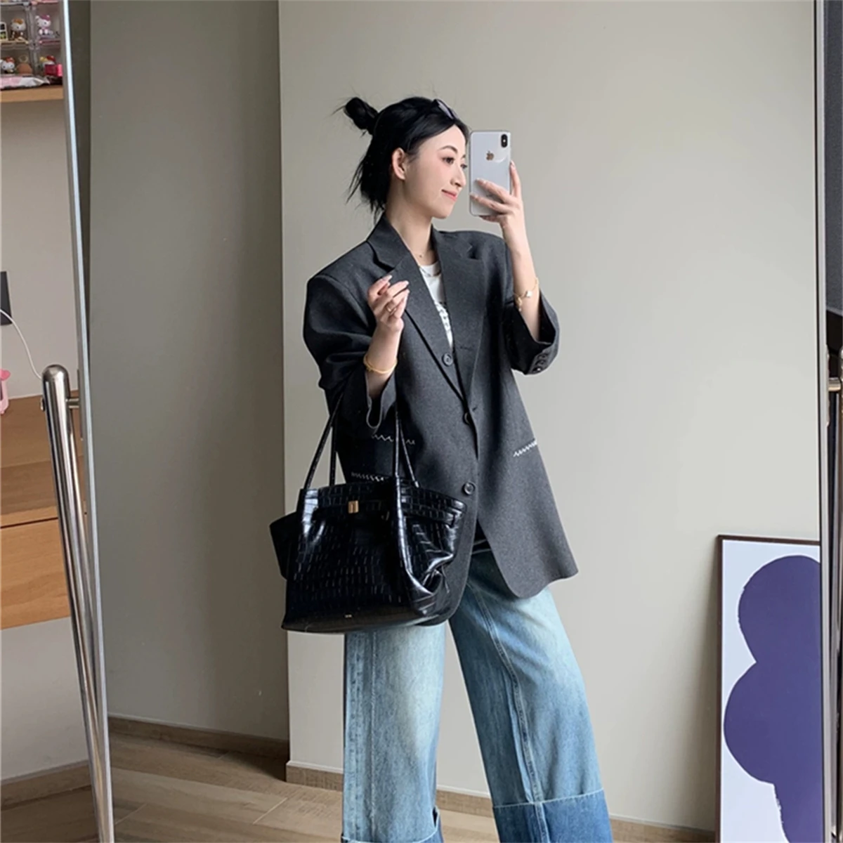 JW PEI 2025New Women's Canvas Brown Crossbody Shoulder Bag Mini Vegan Leather Tote Bag Handbag Dumpling Bag High Quality Leather