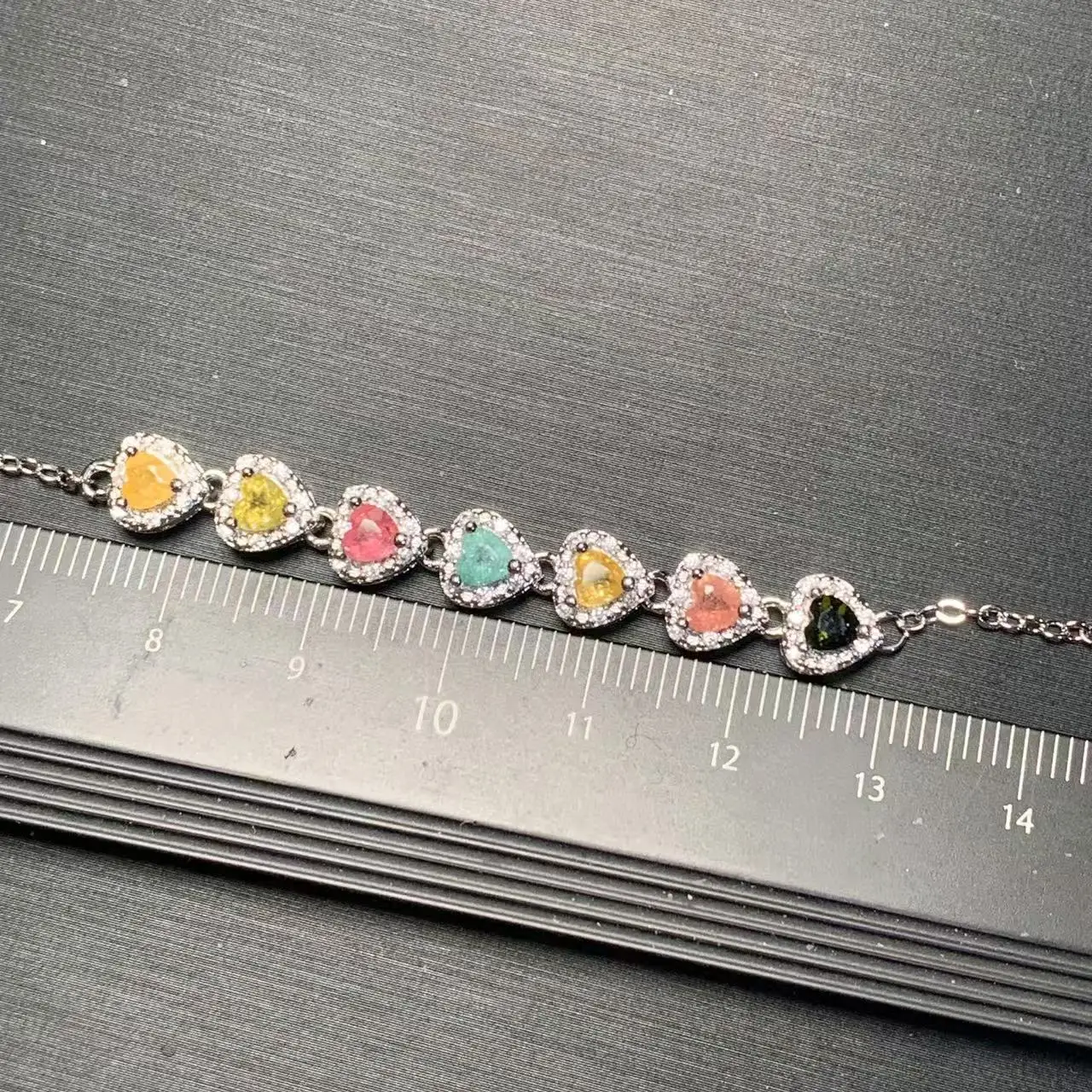 Natural Tourmaline Bracelets & Bangles For Women Tennis Bracelet  Adjustable Fine Jewelry Gift stone