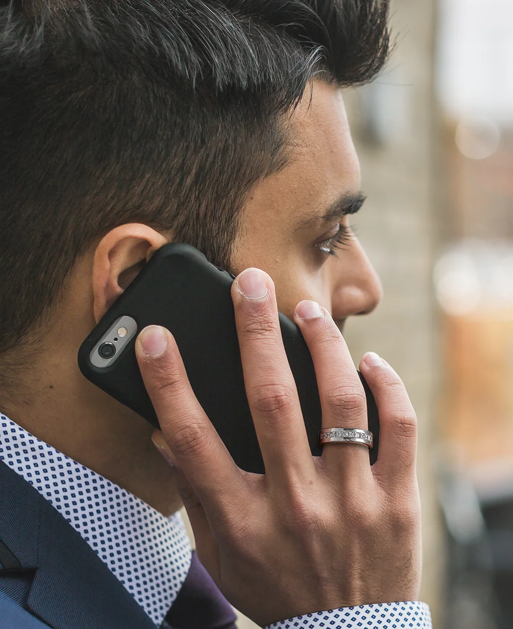 Newshe 925 Sterling Silver Moissanite Mens Wedding Band Half Eternity Princess Cut Lab Created Diamond Ring Luxury Jewelry