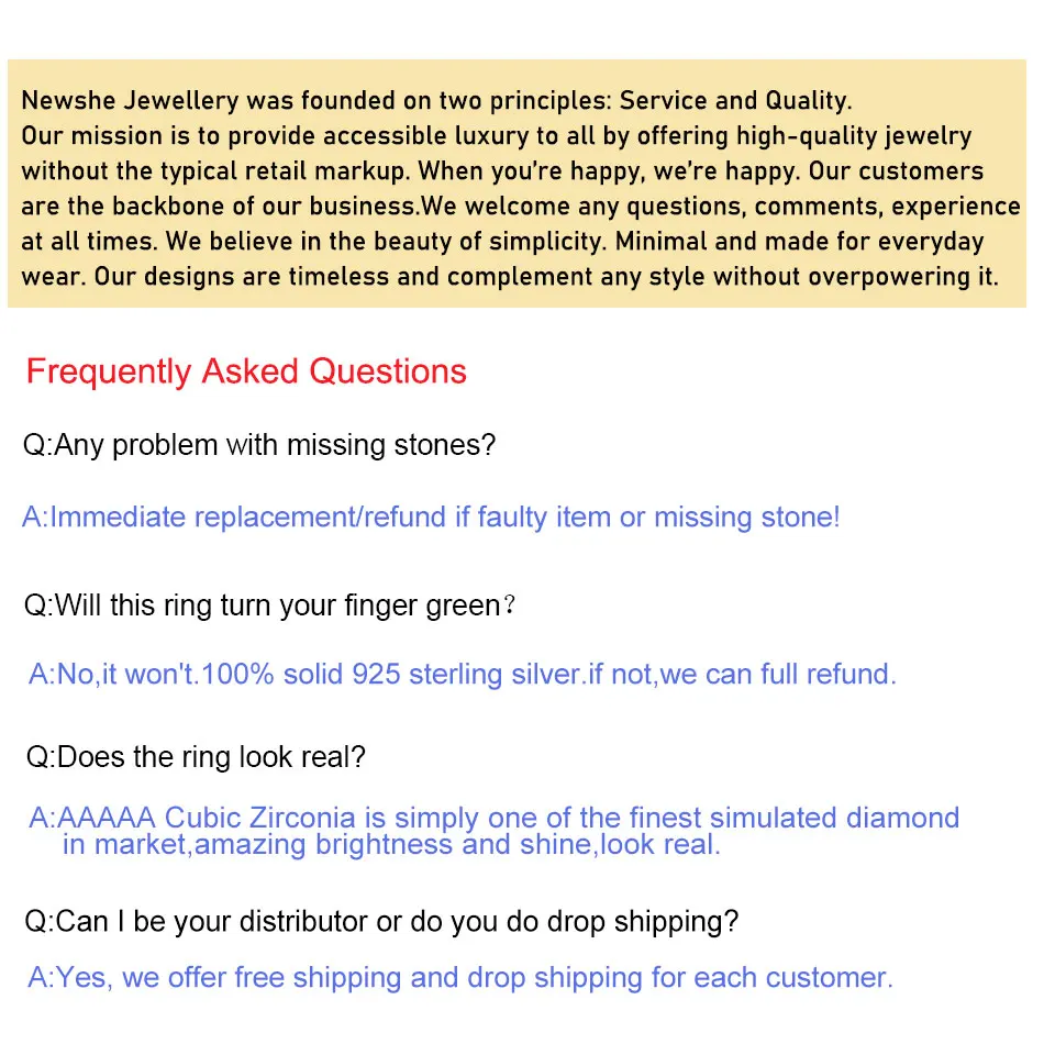 Newshe 2Pcs Wedding Rings for Women Solid 925 Sterling Silver Engagement Ring Bridal Set 1.6Ct Halo Round Cut AAAAA Zircon