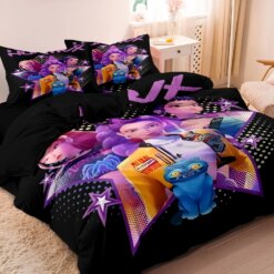K-Pop Demon Hunters Huntrix Bedding Set