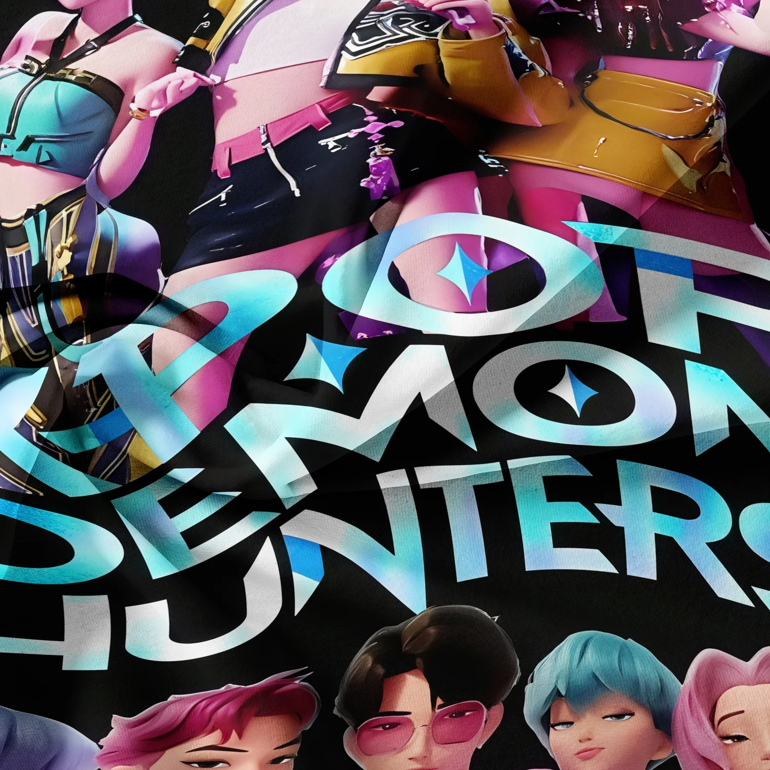 Kpop Demon Hunters Huntrix Bedding Set Single Twin Full Queen King Size Bed Set Adult Bedroom Sets Anime BedDuvet Cover