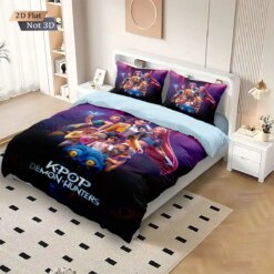 K-Pop Demon Hunters Coreless Bedding Set