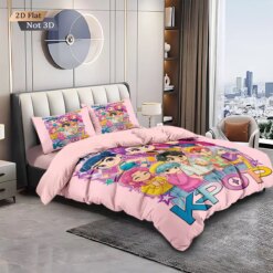 K-Pop Demon Hunters Coloreful Bedding Set