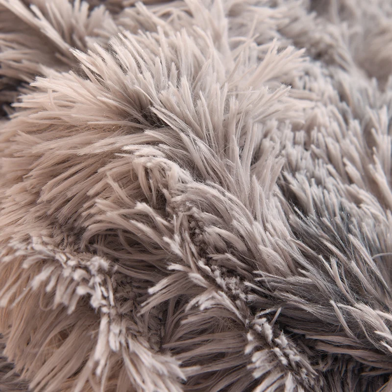 3Pcs Super Shaggy Coral Fleece Warm Cozy Princess Bedding Set Mink Velvet Duvet Cover Set Bed Comforter Cover Blanket Pillowcase