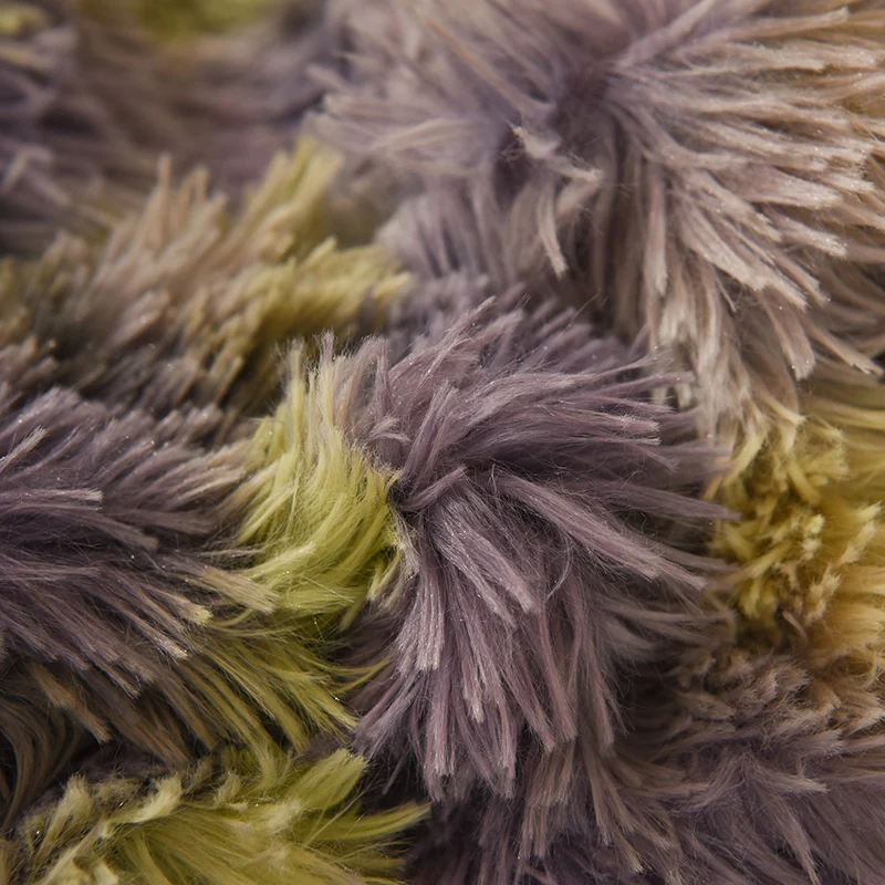 3Pcs Super Shaggy Coral Fleece Warm Cozy Princess Bedding Set Mink Velvet Duvet Cover Set Bed Comforter Cover Blanket Pillowcase