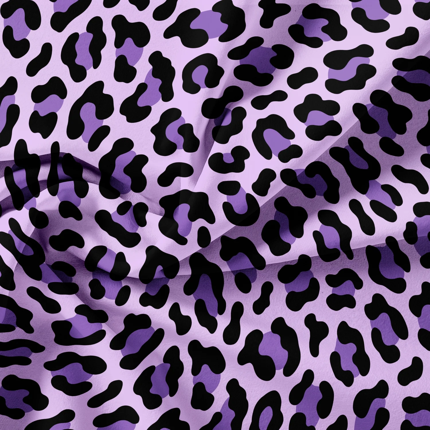 3pcs Dark Leopard Print Fashion Duvet Cover Set（1Duvet Cover + 2 Pillowwases） High-Definition Printed LuxuryBedding Set