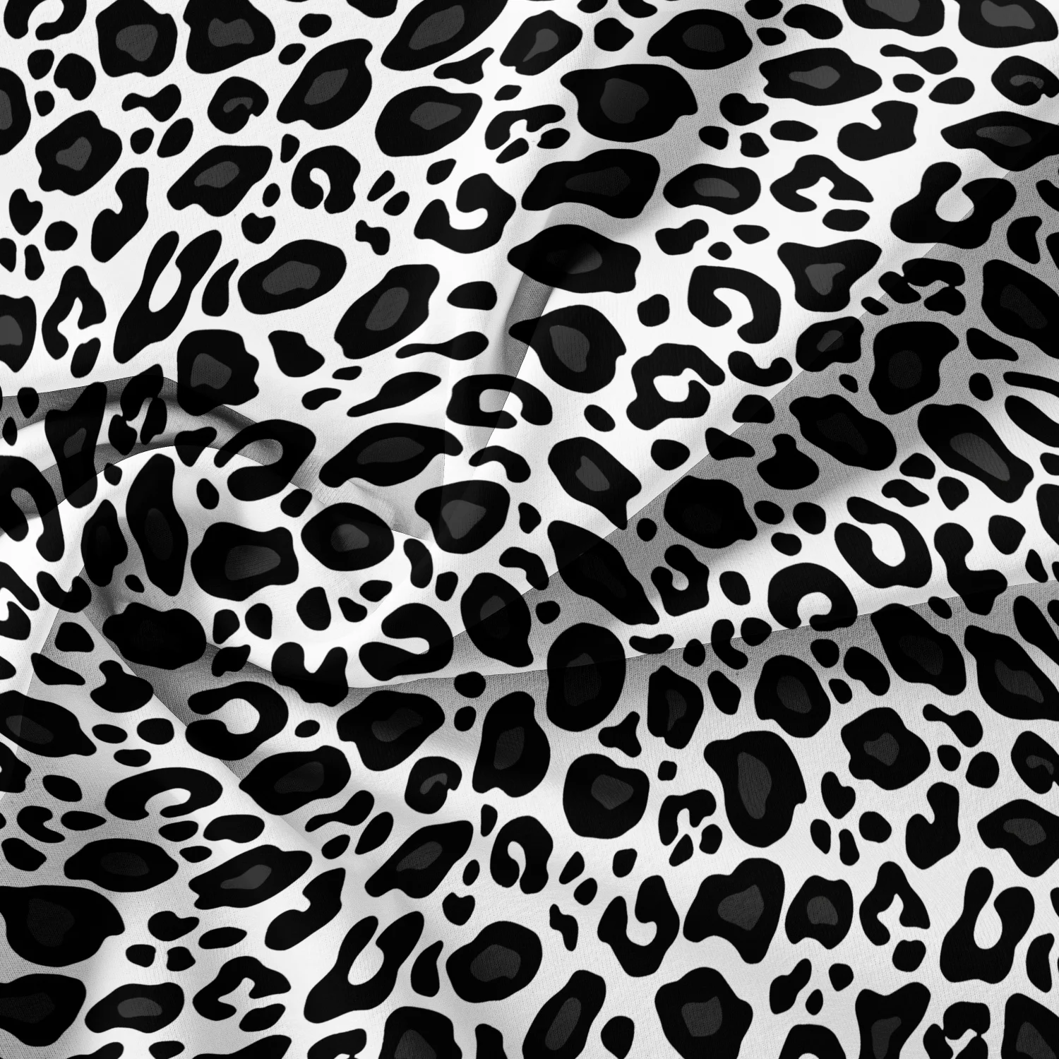 3pcs Dark Leopard Print Fashion Duvet Cover Set（1Duvet Cover + 2 Pillowwases） High-Definition Printed LuxuryBedding Set