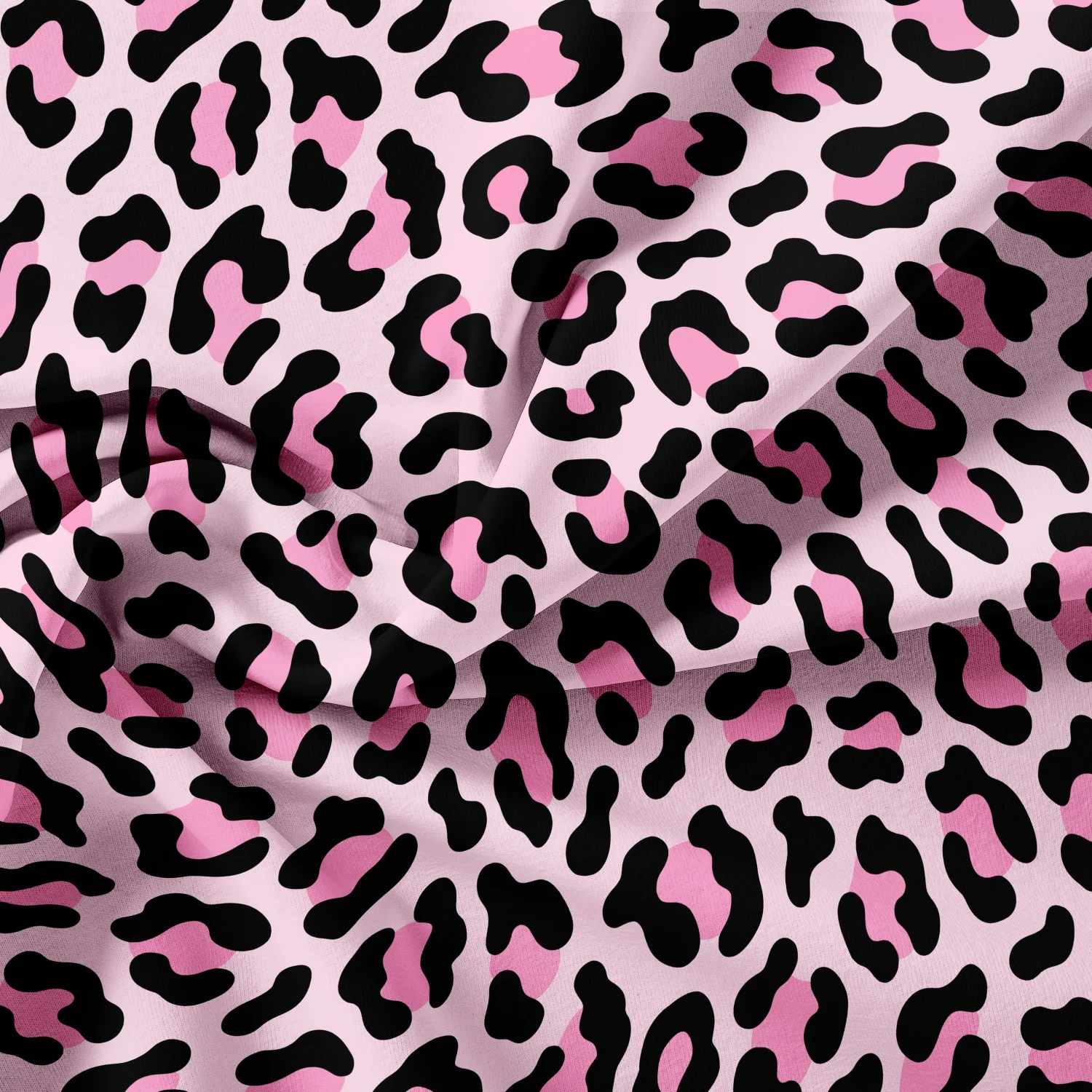 3pcs Dark Leopard Print Fashion Duvet Cover Set（1Duvet Cover + 2 Pillowwases） High-Definition Printed LuxuryBedding Set