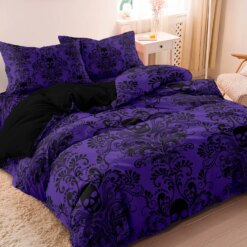 Gothic Skull Duvet Cover Bedding Set