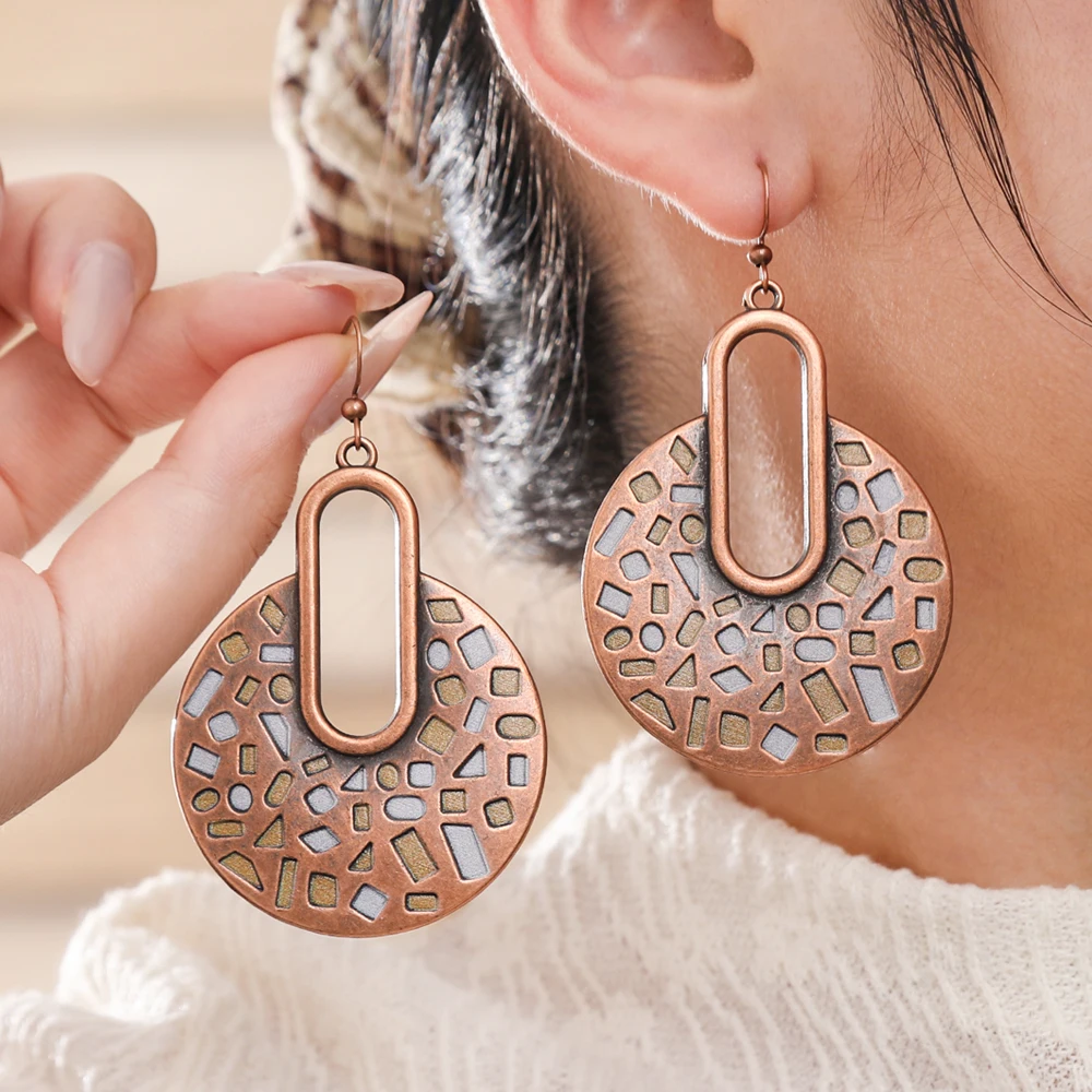 14/6/3/1 Pairs Bohemian Women's Earring Set Vintage Style Dangle Earrings Geometric Classic Trendy Earrings Daily Wear Party