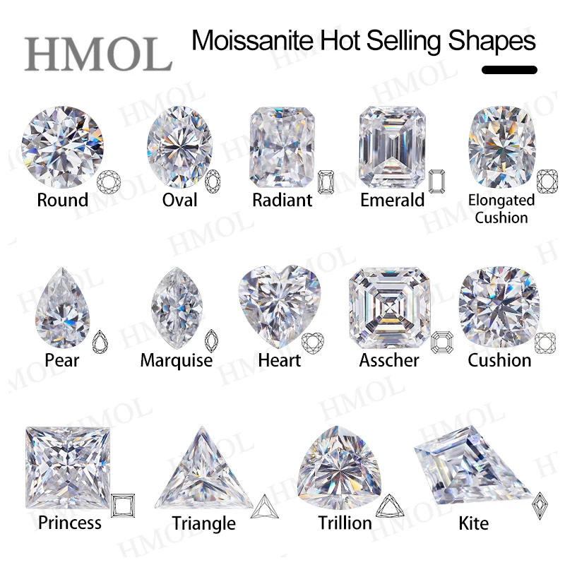 Pear Cut Lab Beads Stud Earring Moissanite 925 Silver Earrings 0.5/1/2/3Carat Water Drop Shape GRA Certificates For Women Party