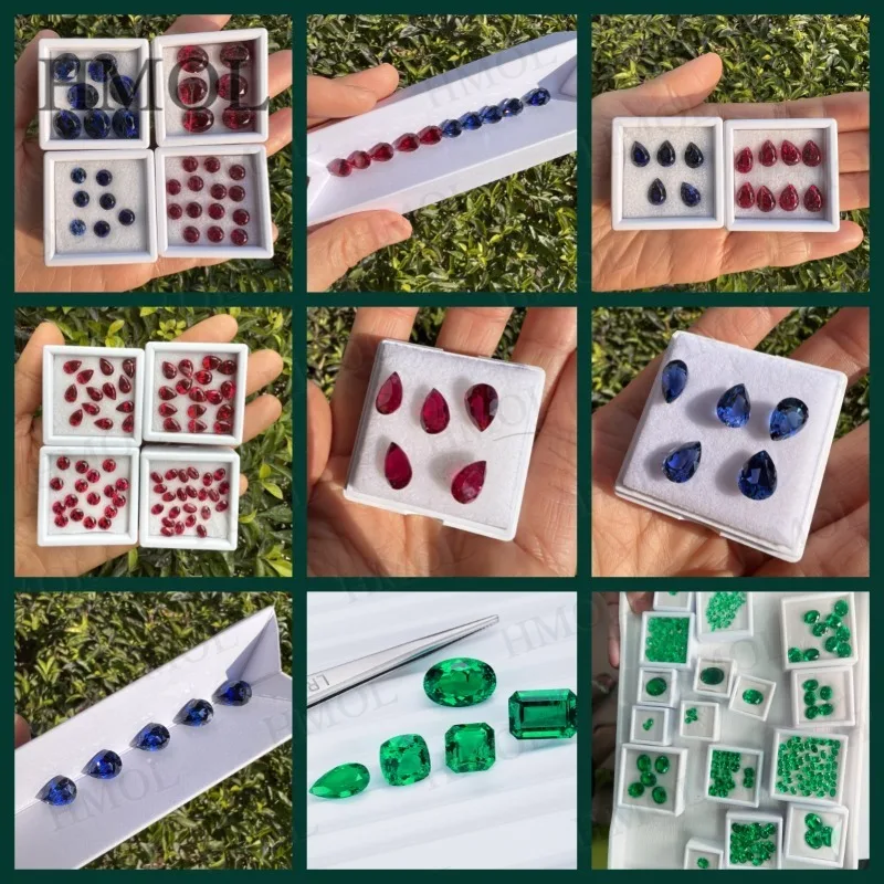 Pear Cut Lab Beads Stud Earring Moissanite 925 Silver Earrings 0.5/1/2/3Carat Water Drop Shape GRA Certificates For Women Party