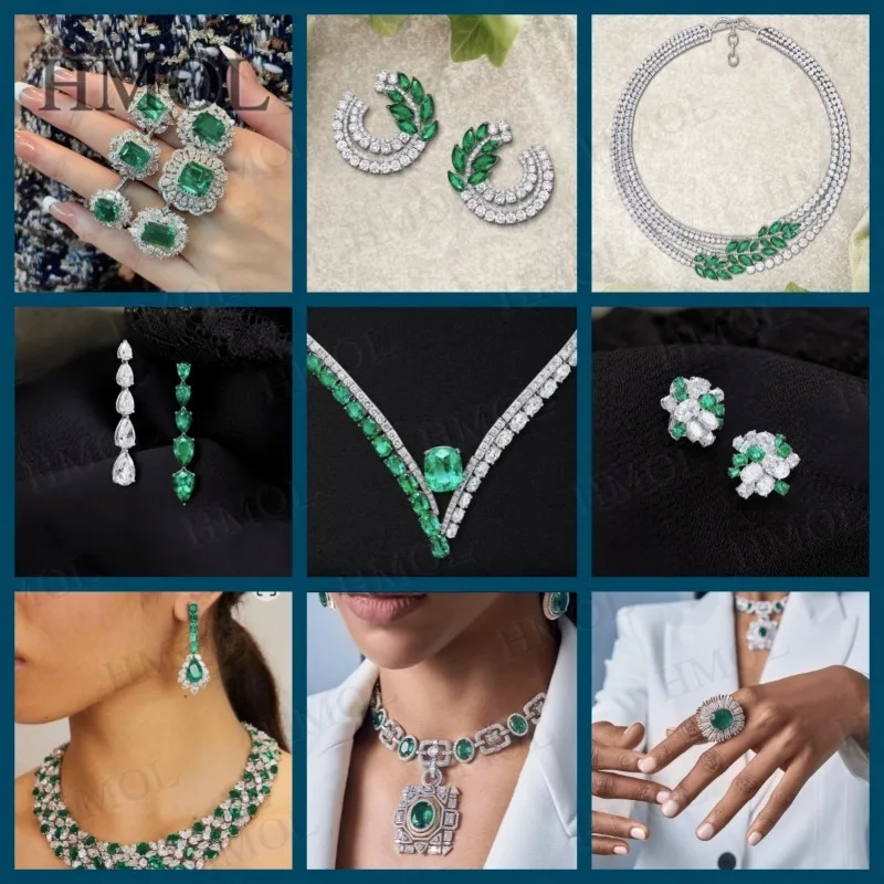 Pear Cut Lab Beads Stud Earring Moissanite 925 Silver Earrings 0.5/1/2/3Carat Water Drop Shape GRA Certificates For Women Party