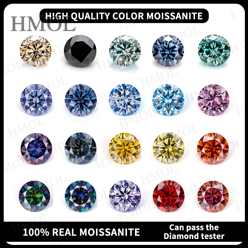 Pear Cut Lab Beads Stud Earring Moissanite 925 Silver Earrings 0.5/1/2/3Carat Water Drop Shape GRA Certificates For Women Party