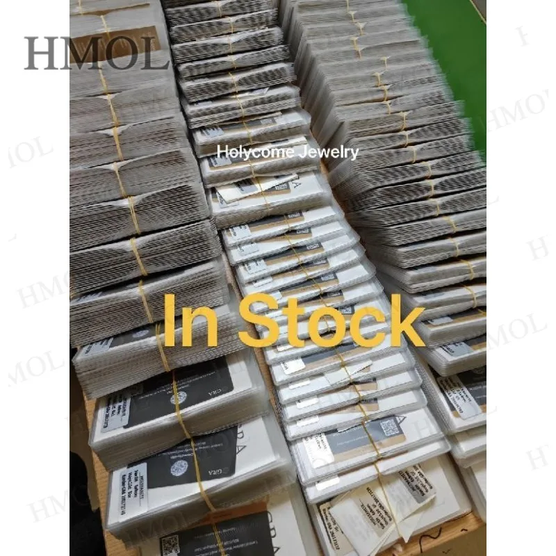 Pear Cut Lab Beads Stud Earring Moissanite 925 Silver Earrings 0.5/1/2/3Carat Water Drop Shape GRA Certificates For Women Party