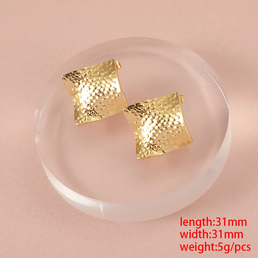 Fnixtar 5 Pairs Stainless Steel Punk Trendy Women Earring Big Clip 20-30mm Flower Heart Stud Jewelry Gift Fnixtar 5 Pairs Stainless Steel Punk Trendy Women Earring Big Clip 20-30mm Flower Heart Stud Jewelry Gift